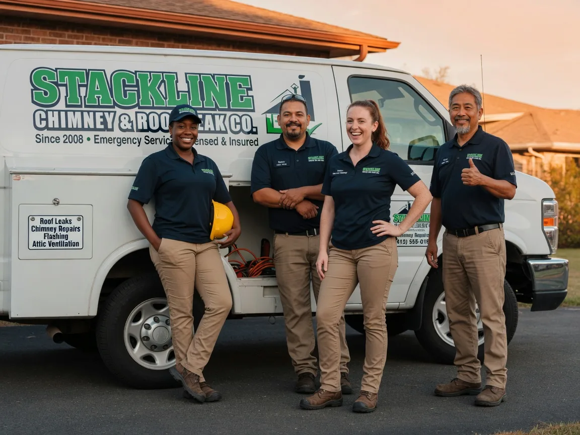 Chimney flashing repair company in Lakeland, MI